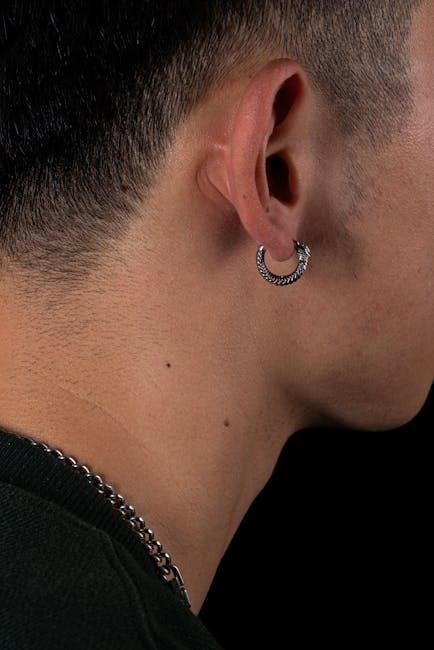 ear piercing size guide